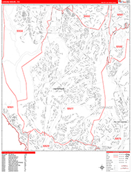 Red Line Map Example